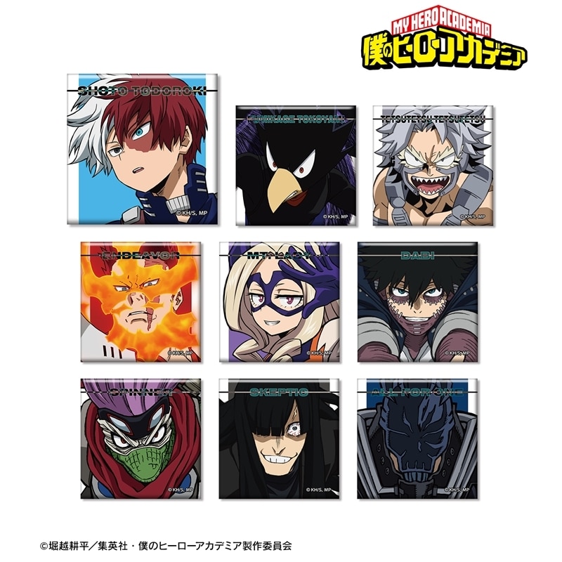 TVアニメ『僕のヒーローアカデミア』 トレーディングスクエア缶バッジ ver.D【再販】
 
2025年11月17日発売
で取扱中