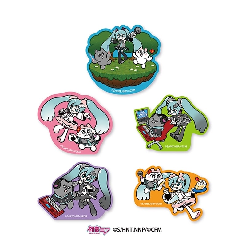 初音ミク×ンめねこ 初音ミク×ンめねこ ステッカー5枚セット
 
2026年01月下旬発売