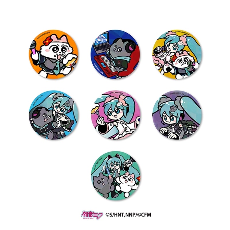 初音ミク×ンめねこ 初音ミク×ンめねこ トレーディング缶バッジ(全7種)
 
2026年01月下旬発売