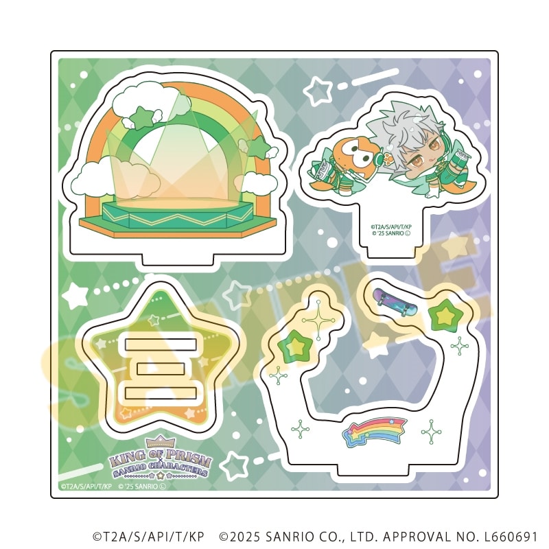 KING OF PRISM-Your Endless Call- × サンリオキャラクターズ アクリルスタンドプレート10月J(コラボイラスト)
 
2025年11月発売