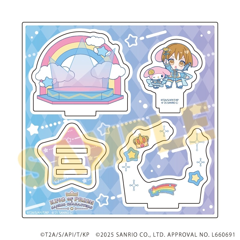 KING OF PRISM-Your Endless Call- × サンリオキャラクターズ アクリルスタンドプレート9月I(コラボイラスト)
 
2025年11月発売