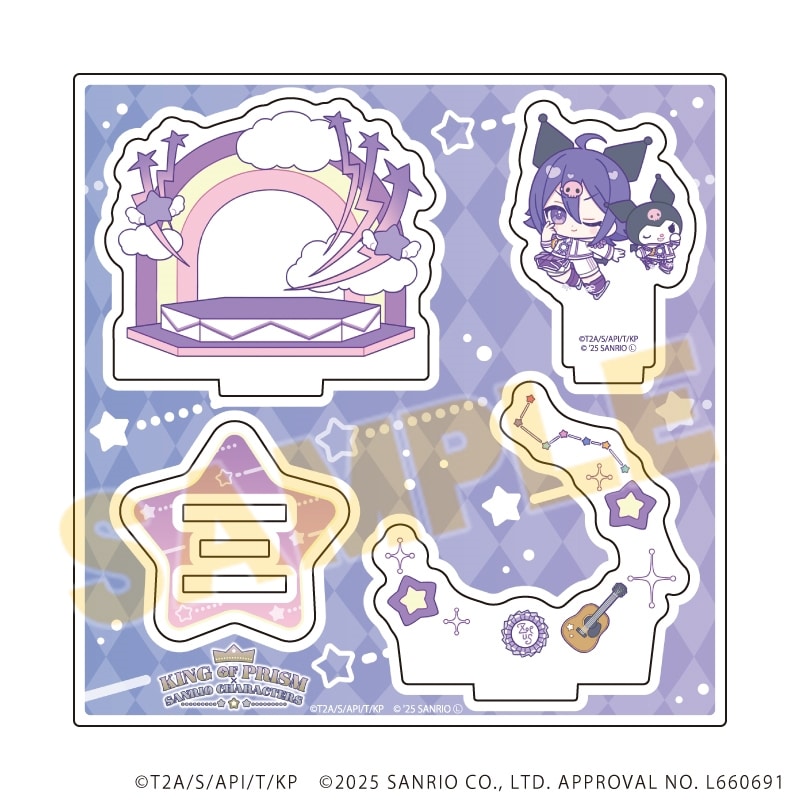 KING OF PRISM-Your Endless Call- × サンリオキャラクターズ アクリルスタンドプレート7月G(コラボイラスト)
 
2025年11月発売