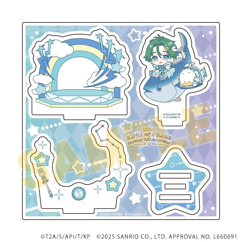 KING OF PRISM-Your Endless Call- × サンリオキャラクターズ アクリルスタンドプレート5月E(コラボイラスト)
 
2025年11月発売