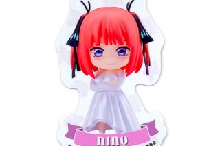 五等分の花嫁∽ ねんどろいどぷらす ダイカットステッカー 中野二乃
 
2025年11月発売