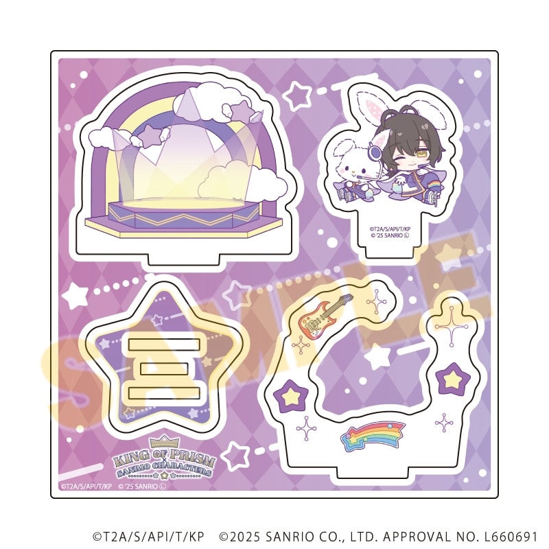 KING OF PRISM-Your Endless Call- × サンリオキャラクターズ アクリルスタンドプレート8月H(コラボイラスト)
 
2025年11月発売
で取扱中 (アニメイト)