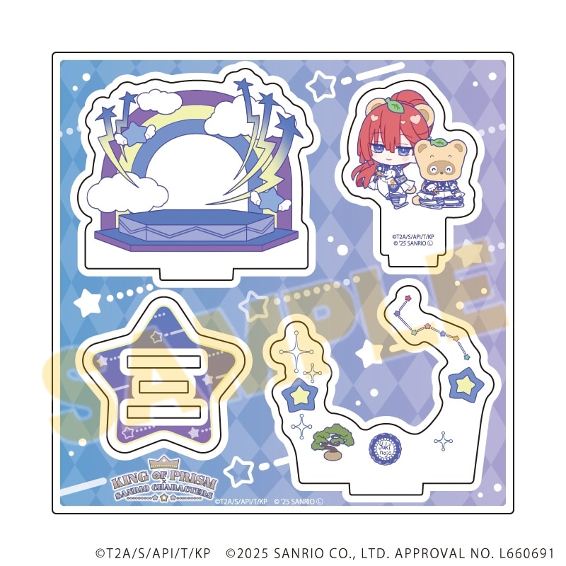 KING OF PRISM-Your Endless Call- × サンリオキャラクターズ アクリルスタンドプレート2月B(コラボイラスト)
 
2025年11月発売