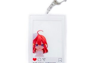 五等分の花嫁∽ ねんどろいどぷらす フォトフレーム風アクリルキーホルダー 中野五月
 
2025年11月発売
で取扱中 (アニメイト)