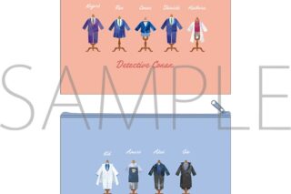 名探偵コナン フラットポーチ/衣装モチーフ
 
2025年11月15日発売
