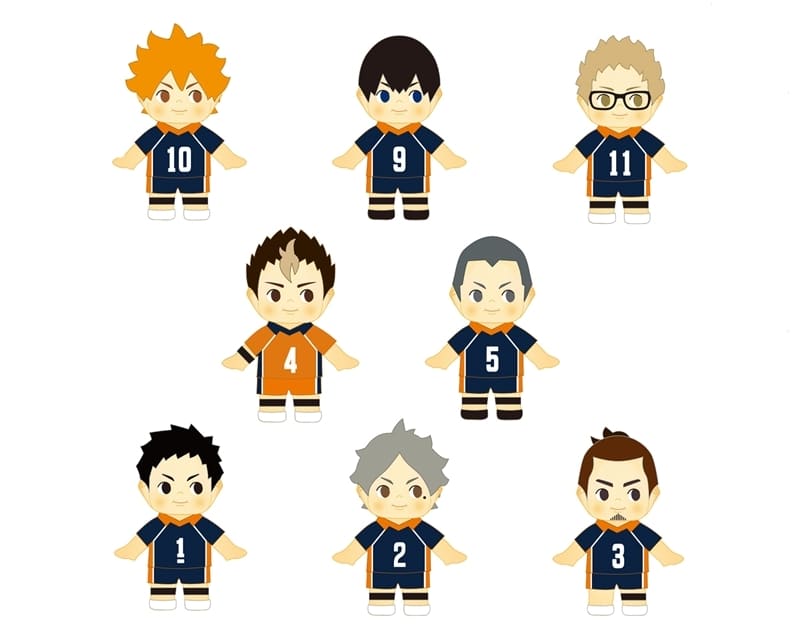 ハイキュー!! トレーディングコスチュームキューピー(ユニフォーム)Vol.1【全8種】
 
2026年1月16日発売