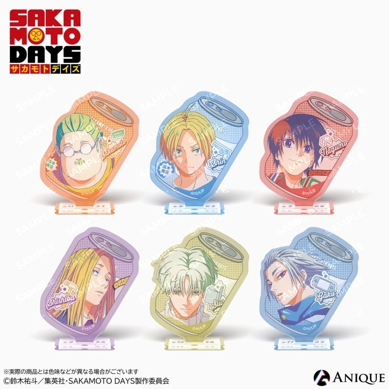 サカモトデイズ トレーディング缶ジュース風アクリルスタンド(全6種) 
2026年01月下旬発売