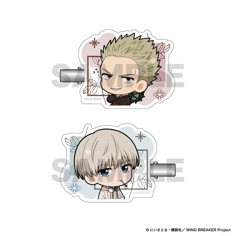 ウィンドブレイカー (ウィンブレ) Season2 アクリルヘアクリップ / 梶&柊
 
2025年10月発売