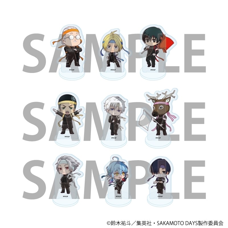 サカモトデイズ アクリルぷちスタンド8月応援団ver. ブラインド(全9種)(ミニキャライラスト) 
2025年11月発売