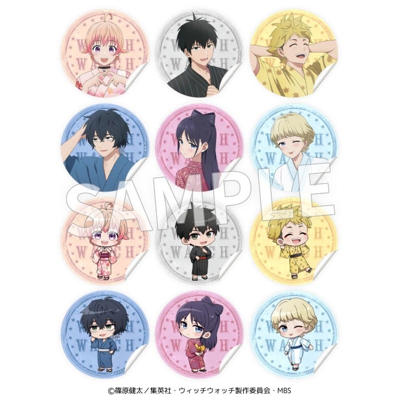 TVアニメ『ウィッチウォッチ』 円形デコステッカー
 
2025年10月発売