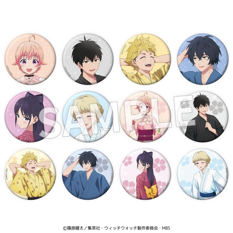 TVアニメ『ウィッチウォッチ』 57mm缶バッジ
 
2025年10月発売