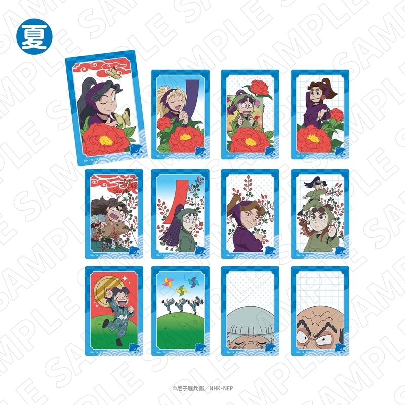忍たま乱太郎 トレーディング花札柄クリアカード(全12種)
 
2025年10月中旬発売