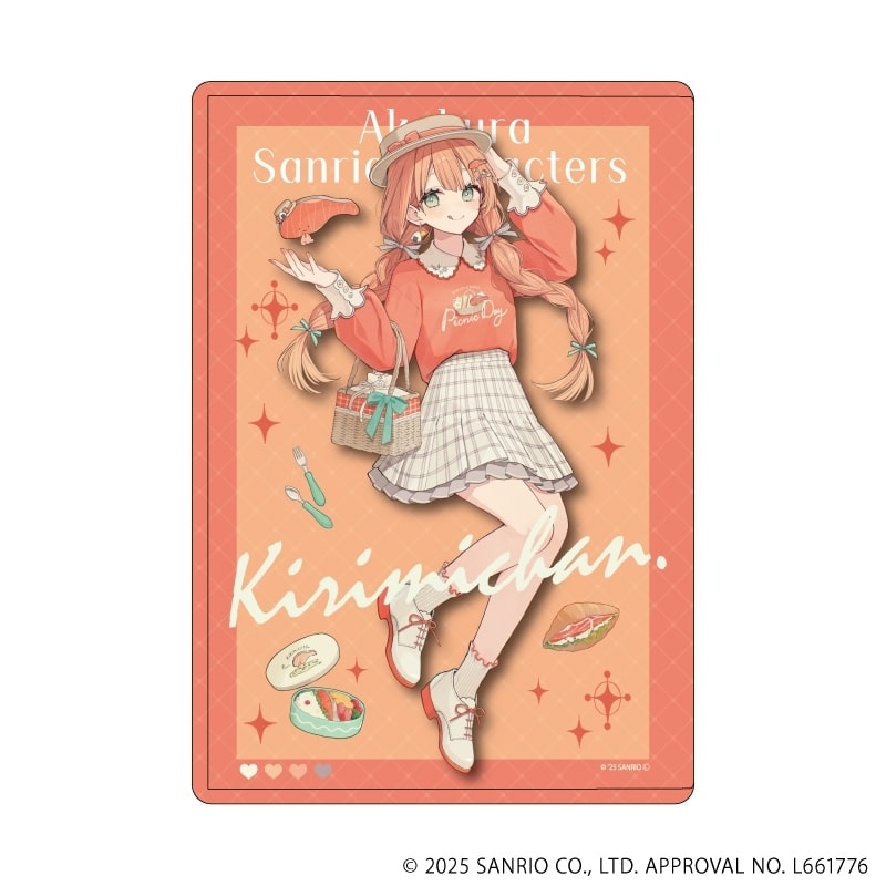 赤倉 × サンリオキャラクターズ キャラクリアケース33/KIRIMIちゃん.(コラボイラスト)
 
2025年11月発売