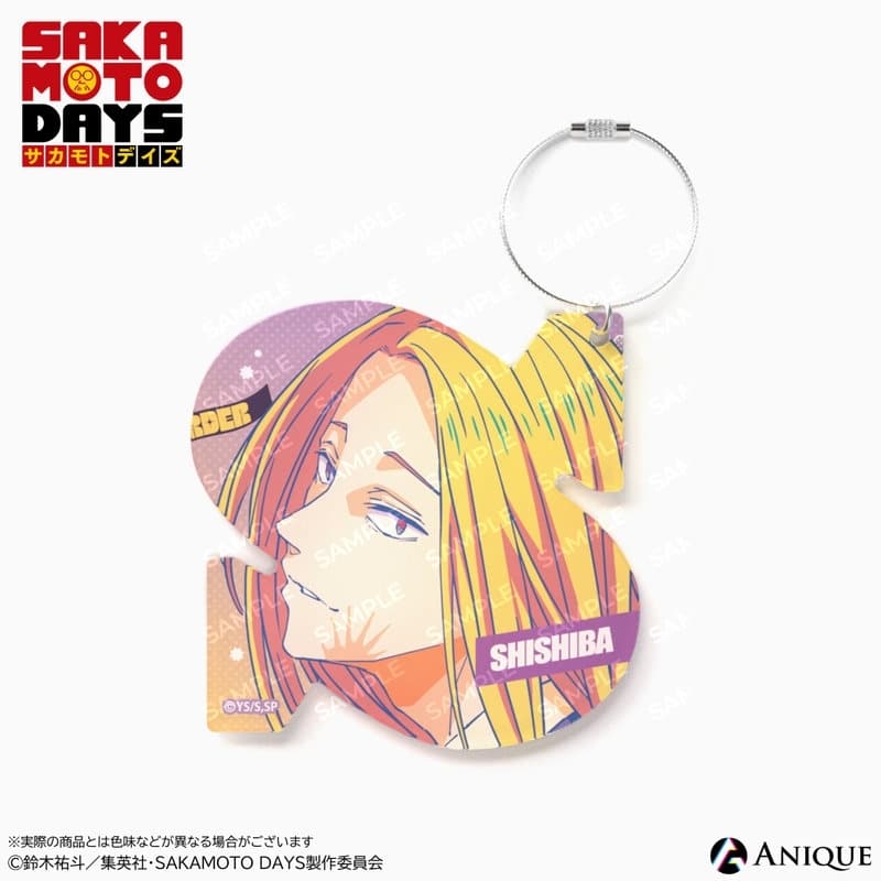 サカモトデイズ 神々廻 イニシャルアクリルキーホルダー 
2026年01月下旬発売
