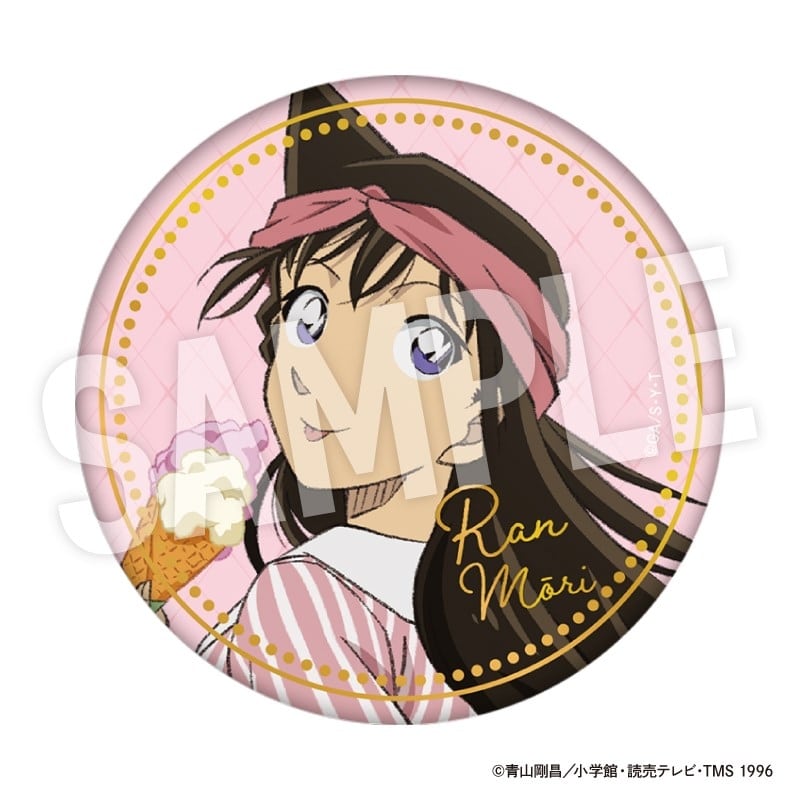 名探偵コナン ちょいデカ箔押し缶バッジ weekend holiday (毛利 蘭)
 
2025年11月下旬発売