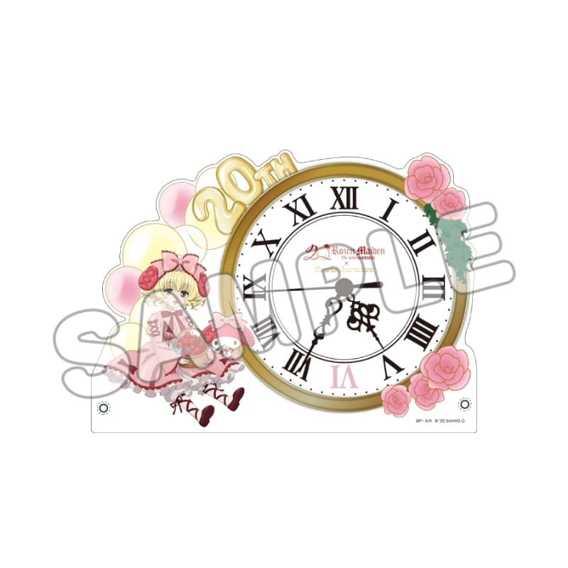 ローゼンメイデン × サンリオキャラクターズ アクリルクロック/雛苺×マイメロディ
 
2025年10月発売