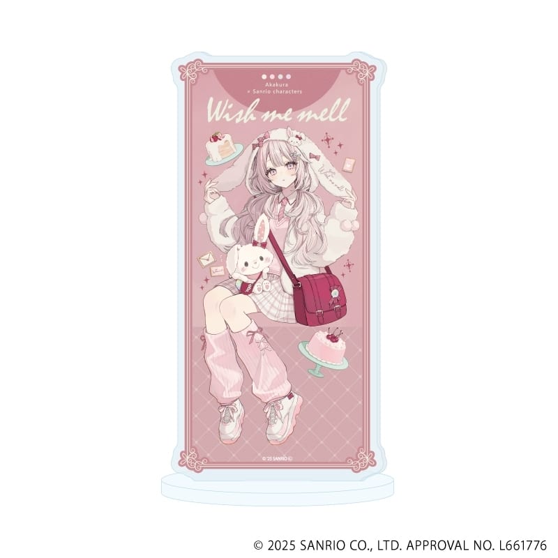 赤倉 × サンリオキャラクターズ アクリルスタンド28/ウィッシュミーメル(コラボイラスト)
 
2025年11月発売