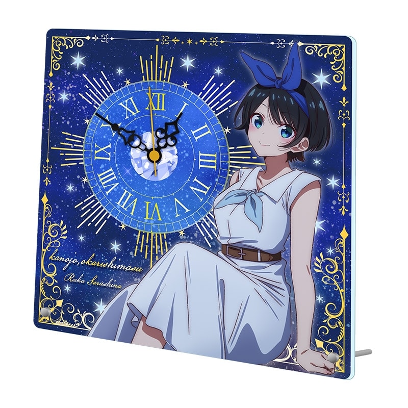 彼女、お借りします (かのかり) アクリル置時計【更科瑠夏】
 
2023年11月発売
 アニメイトで取扱中