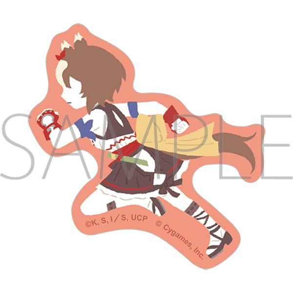 アニメウマ娘 シンデレラグレイ ステッカー/ゆるパレット　ヤエノムテキ
 
2025年11月14日発売