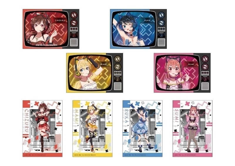 TV彼女、お借りします (かのかり) マガジンヒロインフェス描き下ろしブロマイドコレクション
 
2023年12月発売