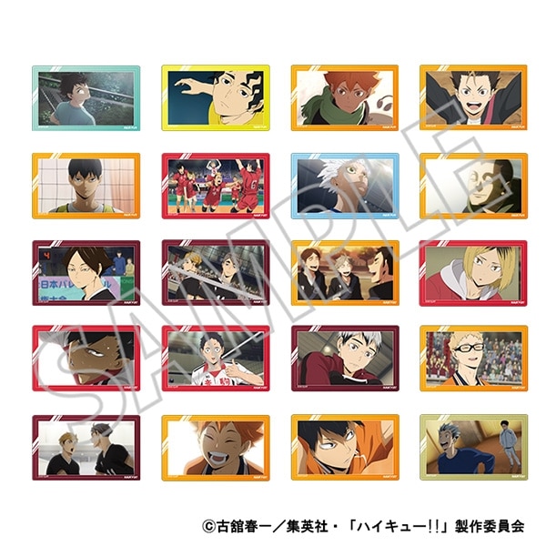 ハイキュー ! ! メモリアルクリアカードコレクション/vol.4
 アニメイトで
2025年5月30日発売