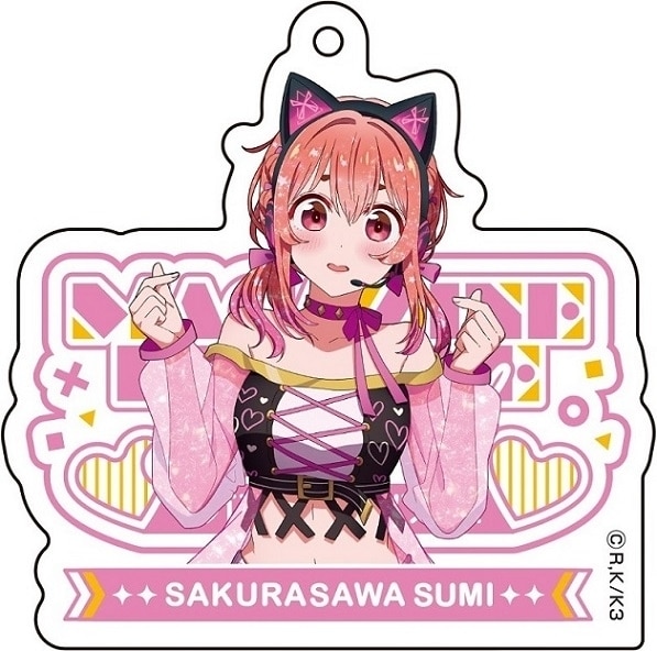 TV彼女、お借りします (かのかり) マガジンヒロインフェス描き下ろしアクリルキーホルダー④桜沢 墨
 
2023年12月発売