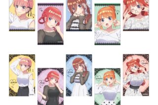 五等分の花嫁* トレーディングコレクションカード
 
2025年12月下旬発売
で取扱中 (アニメイト)
