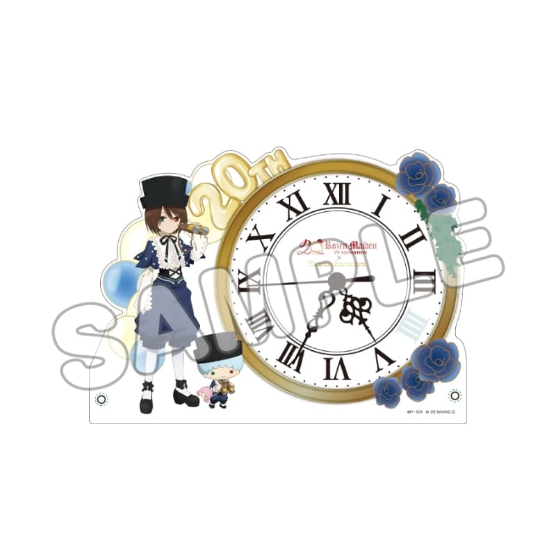 ローゼンメイデン × サンリオキャラクターズ アクリルクロック/蒼星石×リトルツインスターズ(キキ)
 
2025年10月発売
