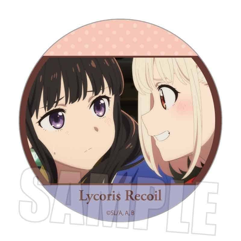 リコリス・リコイル (リコリコ) メモリーズ缶バッジ 千束&たきなB
 
2025年11月下旬発売
で取扱中 (アニメイト)