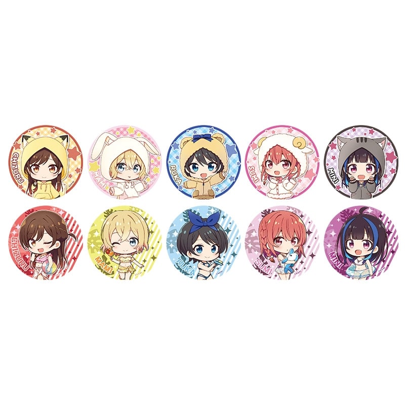 彼女、お借りします (かのかり) ぷちちょこトレーディング缶バッジ【Vol.2】
 
2023年11月発売