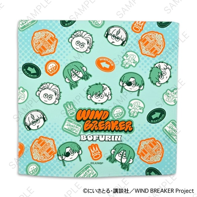 ウィンドブレイカー (ウィンブレ) nhutoons ハンドタオル(フェイスパターン)
 
2026年01月発売