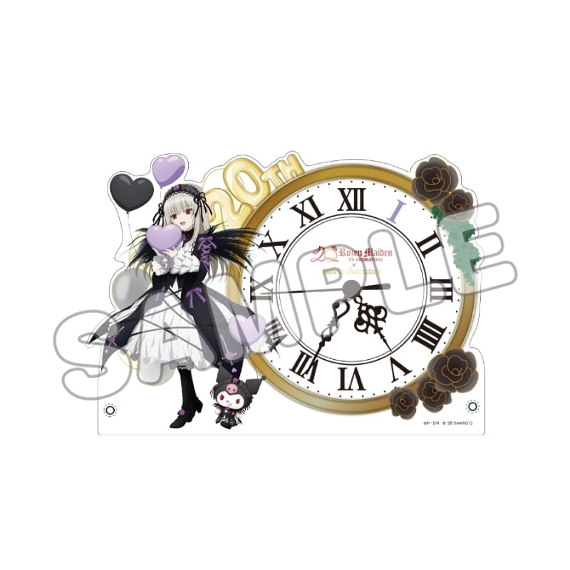 ローゼンメイデン × サンリオキャラクターズ アクリルクロック/水銀燈×クロミ
 
2025年10月発売