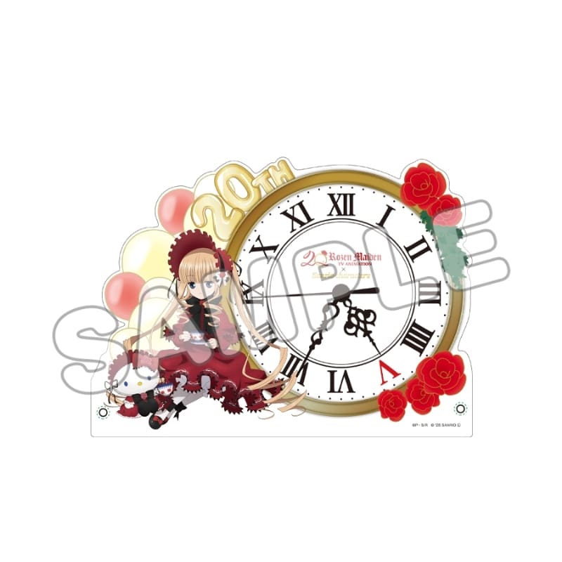 ローゼンメイデン × サンリオキャラクターズ アクリルクロック/真紅×ハローキティ
 
2025年10月発売
で取扱中 (アニメイト)