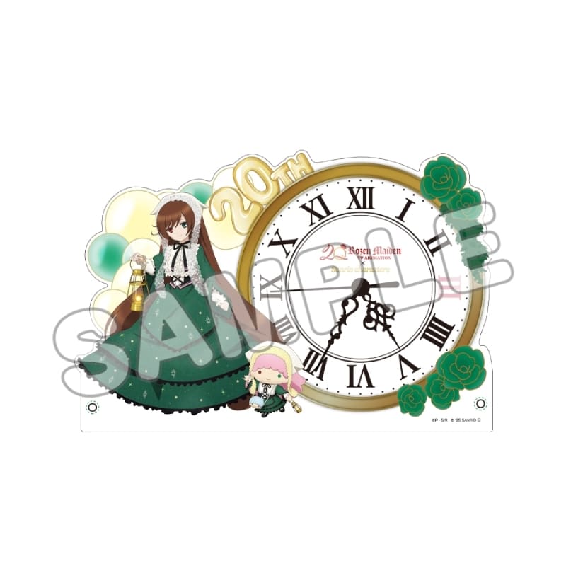 ローゼンメイデン × サンリオキャラクターズ アクリルクロック/翠星石×リトルツインスターズ(ララ)
 
2025年10月発売
で取扱中 (アニメイト)