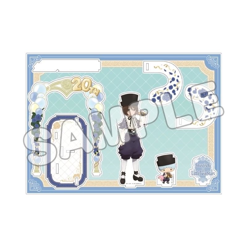 ローゼンメイデン × サンリオキャラクターズ 立体アクリルフィギュア/蒼星石×リトルツインスターズ(キキ)
 
2025年10月発売