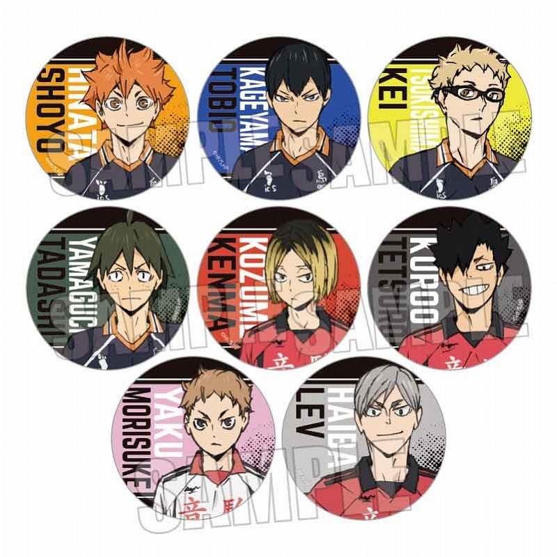 ハイキュー!! トレーディング缶バッジ【再販】
 アニメイトで
2025年03月下旬発売