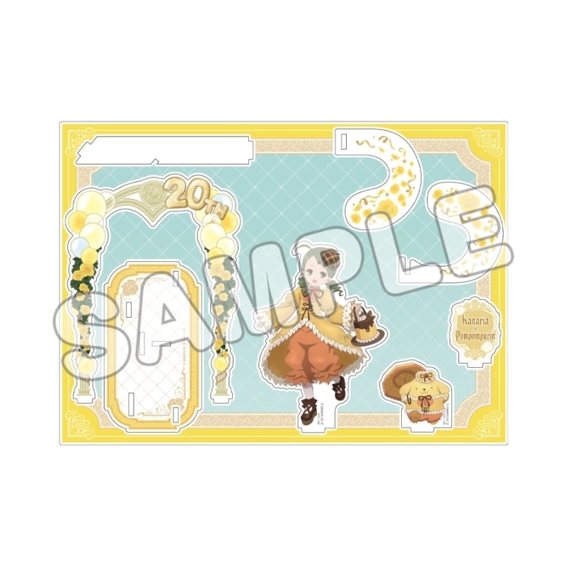 ローゼンメイデン × サンリオキャラクターズ 立体アクリルフィギュア/金糸雀×ポムポムプリン
 
2025年10月発売