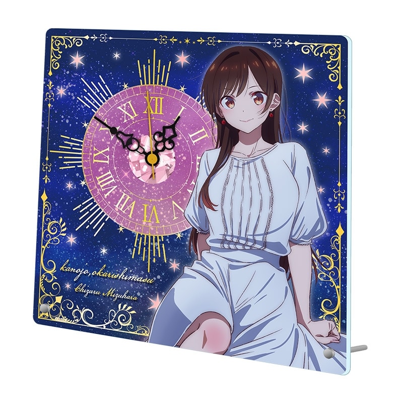 彼女、お借りします (かのかり) アクリル置時計【水原千鶴】
 
2023年11月発売