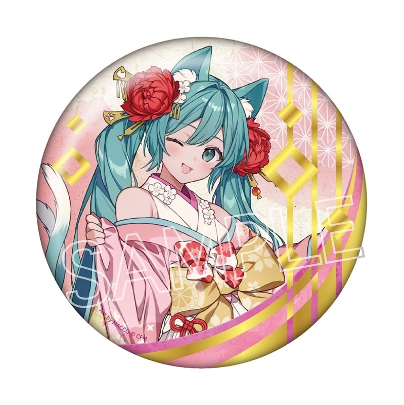 初音ミク 百鬼夜行 ～麗宴～ 箔押しBIG缶バッジ A 猫又(ねこまた)
 
2025年11月下旬発売