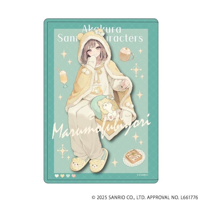 赤倉 × サンリオキャラクターズ キャラクリアケース32/まるもふびより(コラボイラスト)
 
2025年11月発売
で取扱中 (アニメイト)