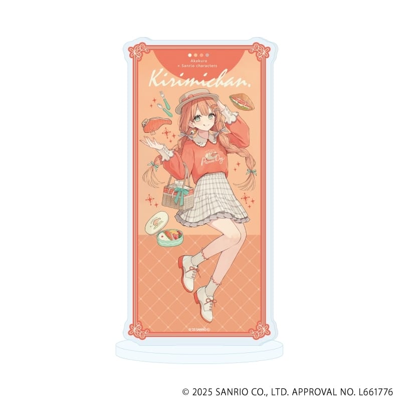 赤倉 × サンリオキャラクターズ アクリルスタンド31/KIRIMIちゃん.(コラボイラスト)
 
2025年11月発売
で取扱中 (アニメイト)