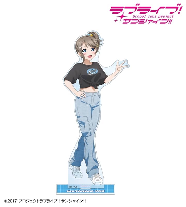 ラブライブ!サンシャイン!! arti-mate 特大アクリルスタンド 渡辺 曜 描き下ろし Y2Kファッションver.[アニメイト限定]
 
2026年1月16日発売