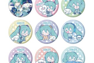 初音ミク×シナモロール ホログラム缶バッジ(57mm)1月ブラインド(全9種)(コラボイラスト)
 
2025年11月発売