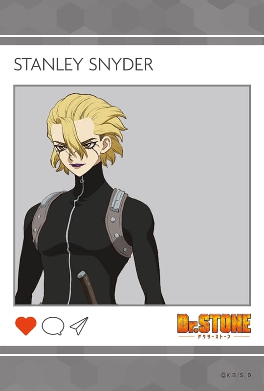 Dr.STONE SNS風クリアカード　スタンリー・スナイダー
 アニメイトで
2025年04月発売