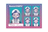 MonsterZ MATE にゅ～とろ 証明写真風ステッカー デザインB
 アニメイトで
2025年08月中旬発売