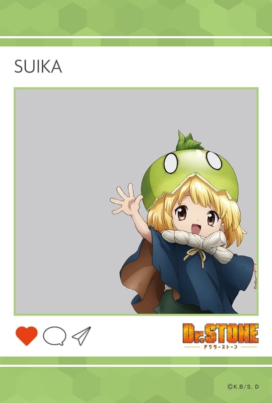 Dr.STONE SNS風クリアカード　スイカ
 アニメイトで
2025年04月発売