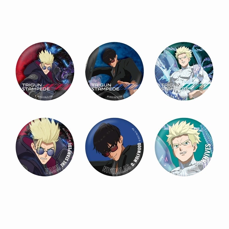 TRIGUN STAMPEDE トレーディング缶バッジ 放送1周年記念ビジュアル アニメイトで
2025/02/14 発売